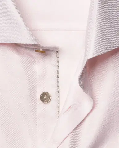 Eton Men's Cotton and Linen Solid Sport Shirt | Thumbnail 8 Eton Men's Cotton and Linen Solid Sport Shirt | Thumbnail 8