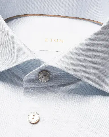Eton Men's Cotton and Linen Sport Shirt | Thumbnail 2 Eton Men's Cotton and Linen Sport Shirt | Thumbnail 2