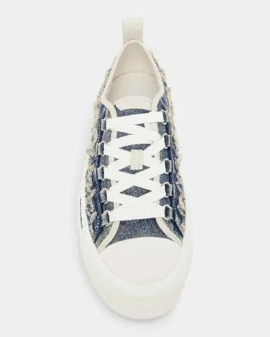 Amiri Court Denim Low-Top Sneakers | Thumbnail 4 Amiri Court Denim Low-Top Sneakers | Thumbnail 4
