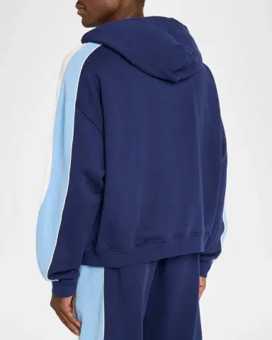 Nahmias Men's Ollie Colorblocked Cotton Hoodie | Thumbnail 3 Nahmias Men's Ollie Colorblocked Cotton Hoodie | Thumbnail 3