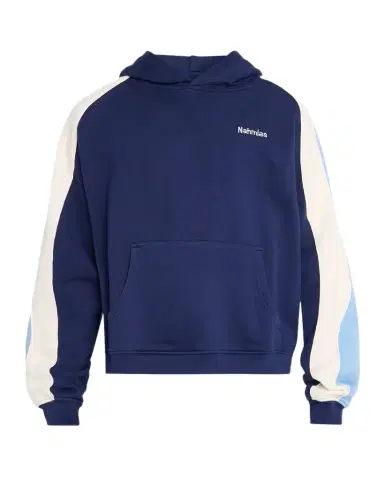 Nahmias Men's Ollie Colorblocked Cotton Hoodie | Thumbnail 1 Nahmias Men's Ollie Colorblocked Cotton Hoodie | Thumbnail 1