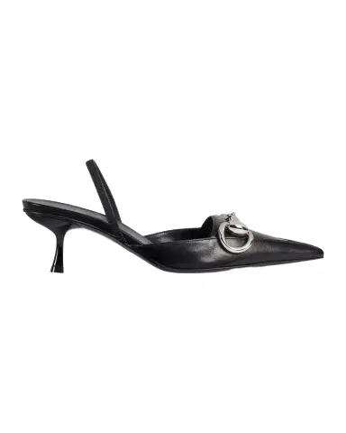 Gucci Boulevard 55MM Leather Slingback Pumps | Thumbnail 1 Gucci Boulevard 55MM Leather Slingback Pumps | Thumbnail 1