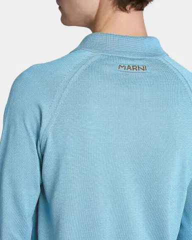 Marni Men's Pointelle Knit Cardigan | Thumbnail 4 Marni Men's Pointelle Knit Cardigan | Thumbnail 4