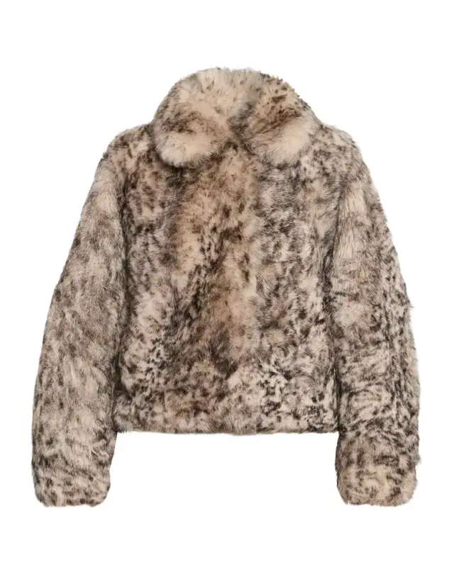 Spotted Lamb Shearling Short Jacket Spotted Lamb Shearling Short Jacket