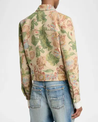 AMIRI Men's Floral Tapestry Blouson | Thumbnail 3 AMIRI Men's Floral Tapestry Blouson | Thumbnail 3