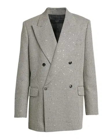 Amiri Men's Houndstooth Double-Breasted Peak Lapel Blazer | Thumbnail 1 Amiri Men's Houndstooth Double-Breasted Peak Lapel Blazer | Thumbnail 1