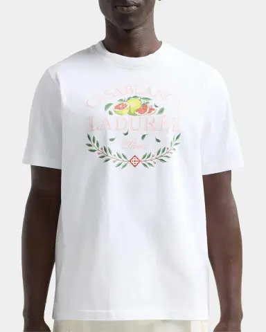 Casablanca Men's X Ladurée Classic T-Shirt | Thumbnail 5 Casablanca Men's X Ladurée Classic T-Shirt | Thumbnail 5