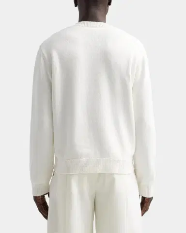 Casablanca Men's X Ladurée Cotton Crewneck Sweater | Thumbnail 3 Casablanca Men's X Ladurée Cotton Crewneck Sweater | Thumbnail 3