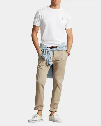 Polo Ralph Lauren Men's Jersey Crewneck Classic-Fit T-Shirt | Thumbnail 2 Polo Ralph Lauren Men's Jersey Crewneck Classic-Fit T-Shirt | Thumbnail 2