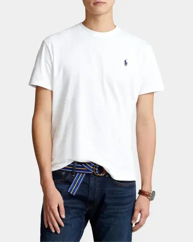 Polo Ralph Lauren Men's Jersey Crewneck Classic-Fit T-Shirt | Thumbnail 7 Polo Ralph Lauren Men's Jersey Crewneck Classic-Fit T-Shirt | Thumbnail 7