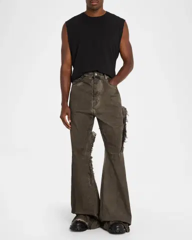 Rick Owens Men's Bolan Bootcut Jeans | Thumbnail 2 Rick Owens Men's Bolan Bootcut Jeans | Thumbnail 2