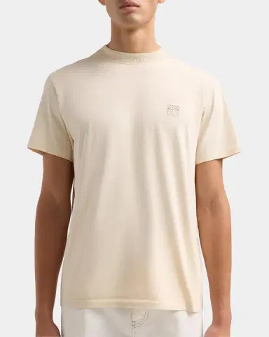 Loewe Men's Faded Degrade-Anagram Crewneck T-Shirt | Thumbnail 5 Loewe Men's Faded Degrade-Anagram Crewneck T-Shirt | Thumbnail 5