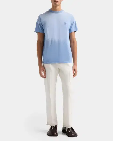 LOEWE Men's Faded Degrade-Anagram Crewneck T-Shirt | Thumbnail 2 LOEWE Men's Faded Degrade-Anagram Crewneck T-Shirt | Thumbnail 2