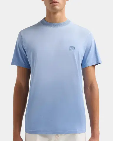 LOEWE Men's Faded Degrade-Anagram Crewneck T-Shirt | Thumbnail 5 LOEWE Men's Faded Degrade-Anagram Crewneck T-Shirt | Thumbnail 5