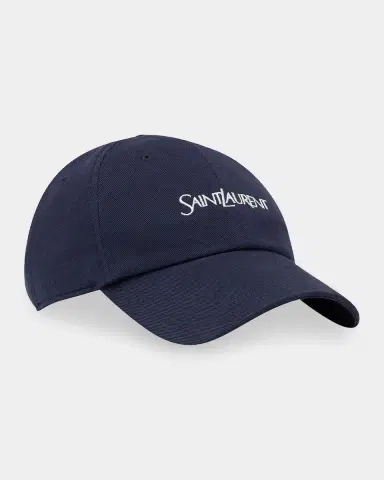 Saint Laurent Cotton Gabardine Baseball cap | Thumbnail 4 Saint Laurent Cotton Gabardine Baseball cap | Thumbnail 4
