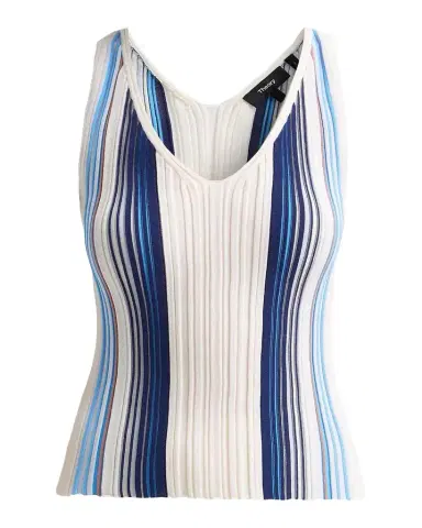 Theory Textured Stripe Scoopneck Tank | Thumbnail 1 Theory Textured Stripe Scoopneck Tank | Thumbnail 1