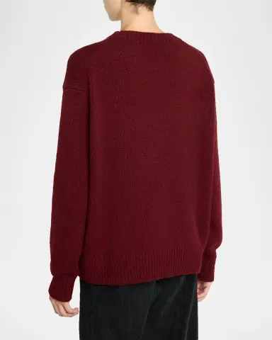 The Row Parth Cashmere Oversized Crewneck Sweater | Thumbnail 3 The Row Parth Cashmere Oversized Crewneck Sweater | Thumbnail 3