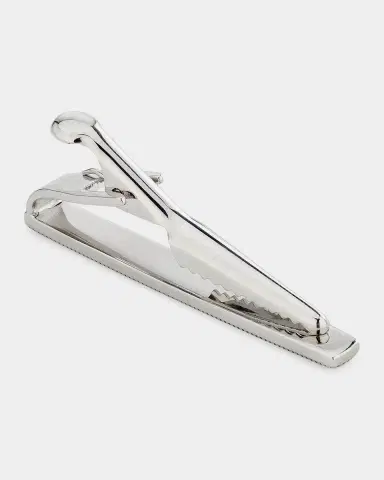Link Up Men's Onyx Dotted Frame Tie Bar | Thumbnail 2 Link Up Men's Onyx Dotted Frame Tie Bar | Thumbnail 2