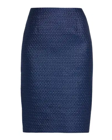 Rickie Freeman for Teri Jon Metallic Basketweave Jacquard Pencil Skirt | Thumbnail 1 Rickie Freeman for Teri Jon Metallic Basketweave Jacquard Pencil Skirt | Thumbnail 1