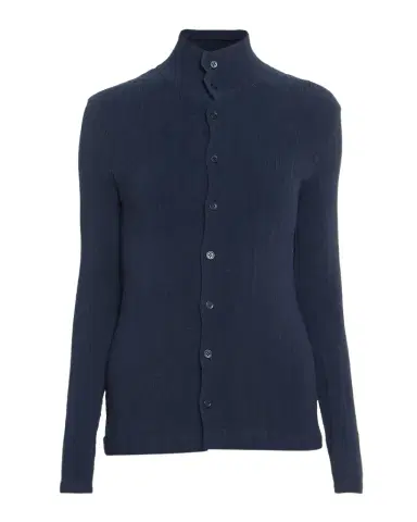 Issey Miyake Rill Plisse Jersey Turtleneck Cardigan | Thumbnail 1 Issey Miyake Rill Plisse Jersey Turtleneck Cardigan | Thumbnail 1