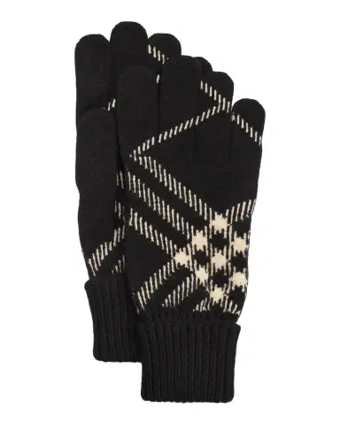 Burberry Check Cashmere-Blend Gloves | Thumbnail 1 Burberry Check Cashmere-Blend Gloves | Thumbnail 1