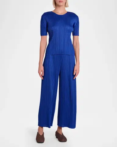 Issey Miyake Monthly Colors: July Short-Sleeve Pleats Top | Thumbnail 2 Issey Miyake Monthly Colors: July Short-Sleeve Pleats Top | Thumbnail 2