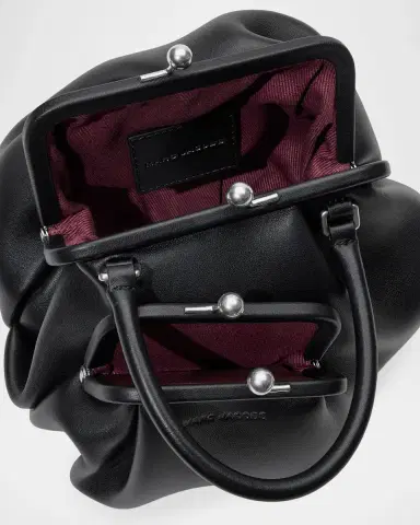 Marc Jacobs Wave Leather Kisslock Bag | Thumbnail 9 Marc Jacobs Wave Leather Kisslock Bag | Thumbnail 9