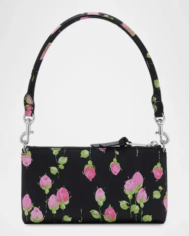 Marc Jacobs The Pochette Snapshot Floral Convertible Leather Shoulder Bag | Thumbnail 5 Marc Jacobs The Pochette Snapshot Floral Convertible Leather Shoulder Bag | Thumbnail 5