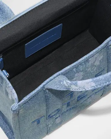 Marc Jacobs The Medium Antique Floral Denim Tote Bag | Thumbnail 3 Marc Jacobs The Medium Antique Floral Denim Tote Bag | Thumbnail 3
