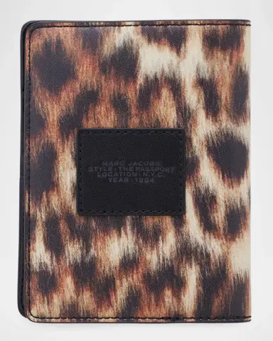 Marc Jacobs Leopard-Print Leather Passport Case | Thumbnail 3 Marc Jacobs Leopard-Print Leather Passport Case | Thumbnail 3
