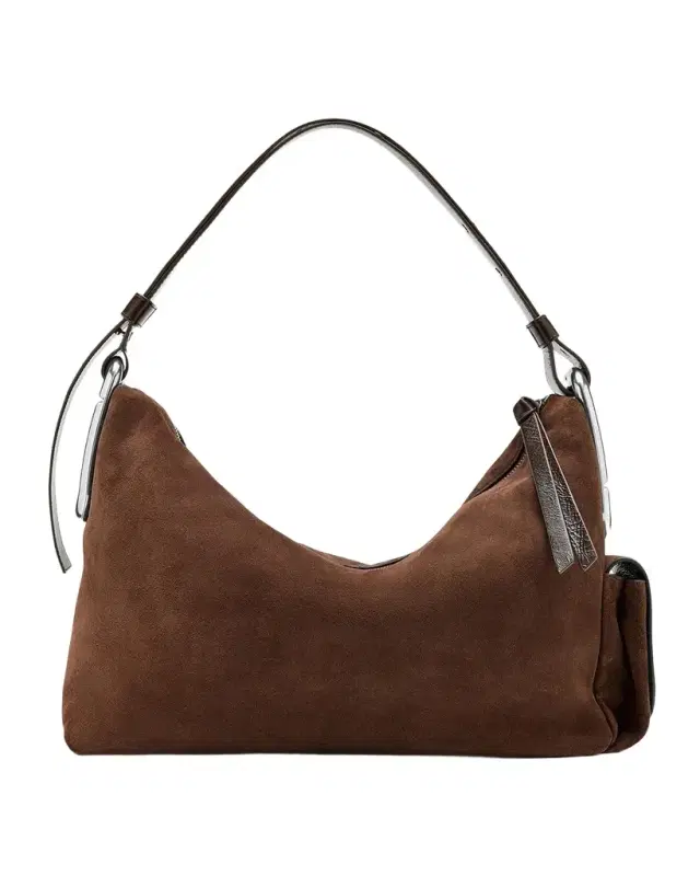 Scene Large Suede Hobo Bag Scene Large Suede Hobo Bag