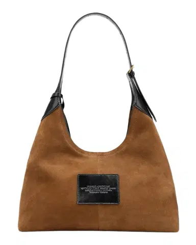 Marc Jacobs Suede Belted Sack Bag | Thumbnail 1 Marc Jacobs Suede Belted Sack Bag | Thumbnail 1