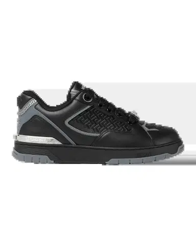 Versace Men's Biggie Basket Leather Sneakers | Thumbnail 2 Versace Men's Biggie Basket Leather Sneakers | Thumbnail 2