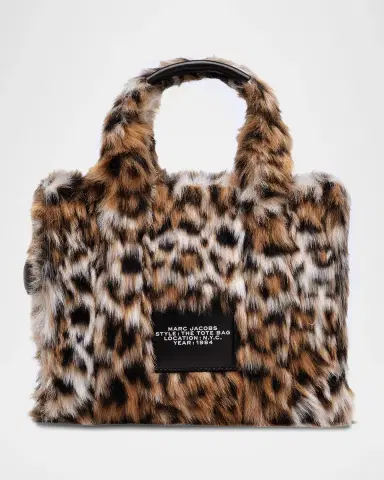 Marc Jacobs The Small Tote Leopard Faux Fur Bag | Thumbnail 4 Marc Jacobs The Small Tote Leopard Faux Fur Bag | Thumbnail 4