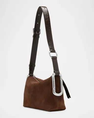 Marc Jacobs Scene Medium Suede Shoulder Bag | Thumbnail 3 Marc Jacobs Scene Medium Suede Shoulder Bag | Thumbnail 3