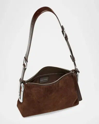 Marc Jacobs Scene Medium Suede Shoulder Bag | Thumbnail 4 Marc Jacobs Scene Medium Suede Shoulder Bag | Thumbnail 4