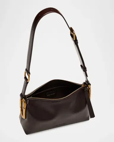 Marc Jacobs Scene Large Crinkle Leather Shoulder Bag | Thumbnail 4 Marc Jacobs Scene Large Crinkle Leather Shoulder Bag | Thumbnail 4