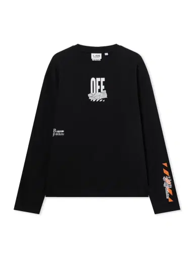Off-White L/AB Off Active Tape Long-Sleeved T-Shirt | Thumbnail 2 Off-White L/AB Off Active Tape Long-Sleeved T-Shirt | Thumbnail 2