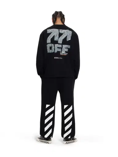Off-White L/AB Off Active Tape Long-Sleeved T-Shirt | Thumbnail 4 Off-White L/AB Off Active Tape Long-Sleeved T-Shirt | Thumbnail 4