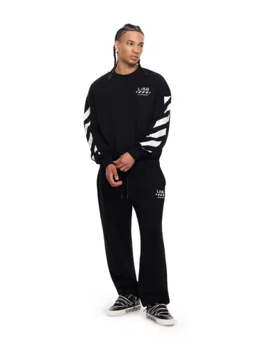 Off-White L/AB Diagonal Crewneck Sweatshirt | Thumbnail 3 Off-White L/AB Diagonal Crewneck Sweatshirt | Thumbnail 3