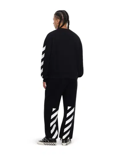 Off-White L/AB Diagonal Crewneck Sweatshirt | Thumbnail 4 Off-White L/AB Diagonal Crewneck Sweatshirt | Thumbnail 4