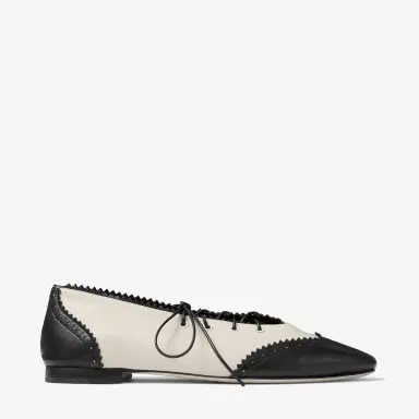 Jimmy Choo Margot Lace Up Flat | Thumbnail 2 Jimmy Choo Margot Lace Up Flat | Thumbnail 2