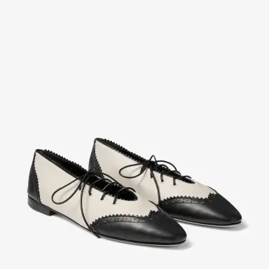Jimmy Choo Margot Lace Up Flat | Thumbnail 3 Jimmy Choo Margot Lace Up Flat | Thumbnail 3