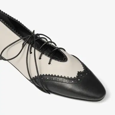 Jimmy Choo Margot Lace Up Flat | Thumbnail 4 Jimmy Choo Margot Lace Up Flat | Thumbnail 4