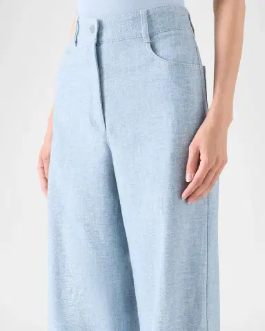 Akris punto Cooper High-Rise Denim Pants | Thumbnail 5 Akris punto Cooper High-Rise Denim Pants | Thumbnail 5