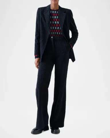 Akris punto Techno Corduroy Blazer | Thumbnail 2 Akris punto Techno Corduroy Blazer | Thumbnail 2