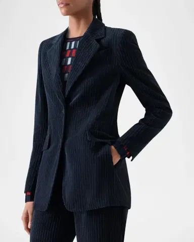 Akris punto Techno Corduroy Blazer | Thumbnail 6 Akris punto Techno Corduroy Blazer | Thumbnail 6