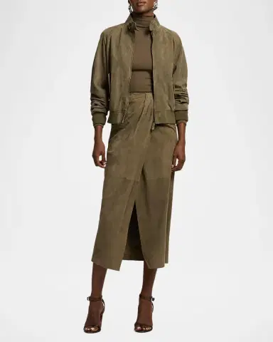 Ralph Lauren Collection Torrence Suede Jacket | Thumbnail 2 Ralph Lauren Collection Torrence Suede Jacket | Thumbnail 2