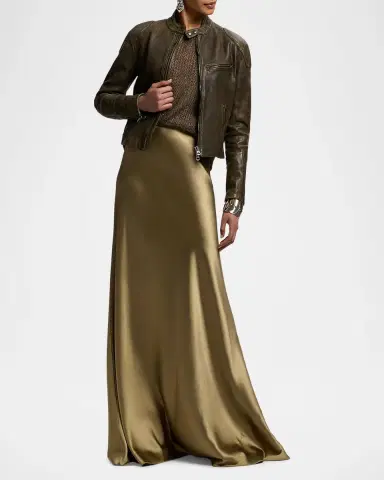 Ralph Lauren Collection Soft Leather Moto Jacket | Thumbnail 2 Ralph Lauren Collection Soft Leather Moto Jacket | Thumbnail 2