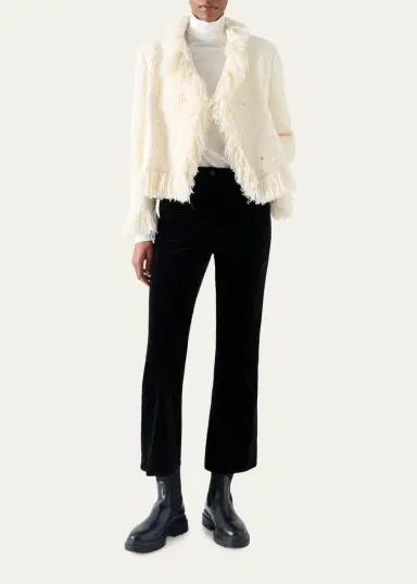 Akris punto Bouclé Tweed Wool-Blend Jacket | Thumbnail 2 Akris punto Bouclé Tweed Wool-Blend Jacket | Thumbnail 2
